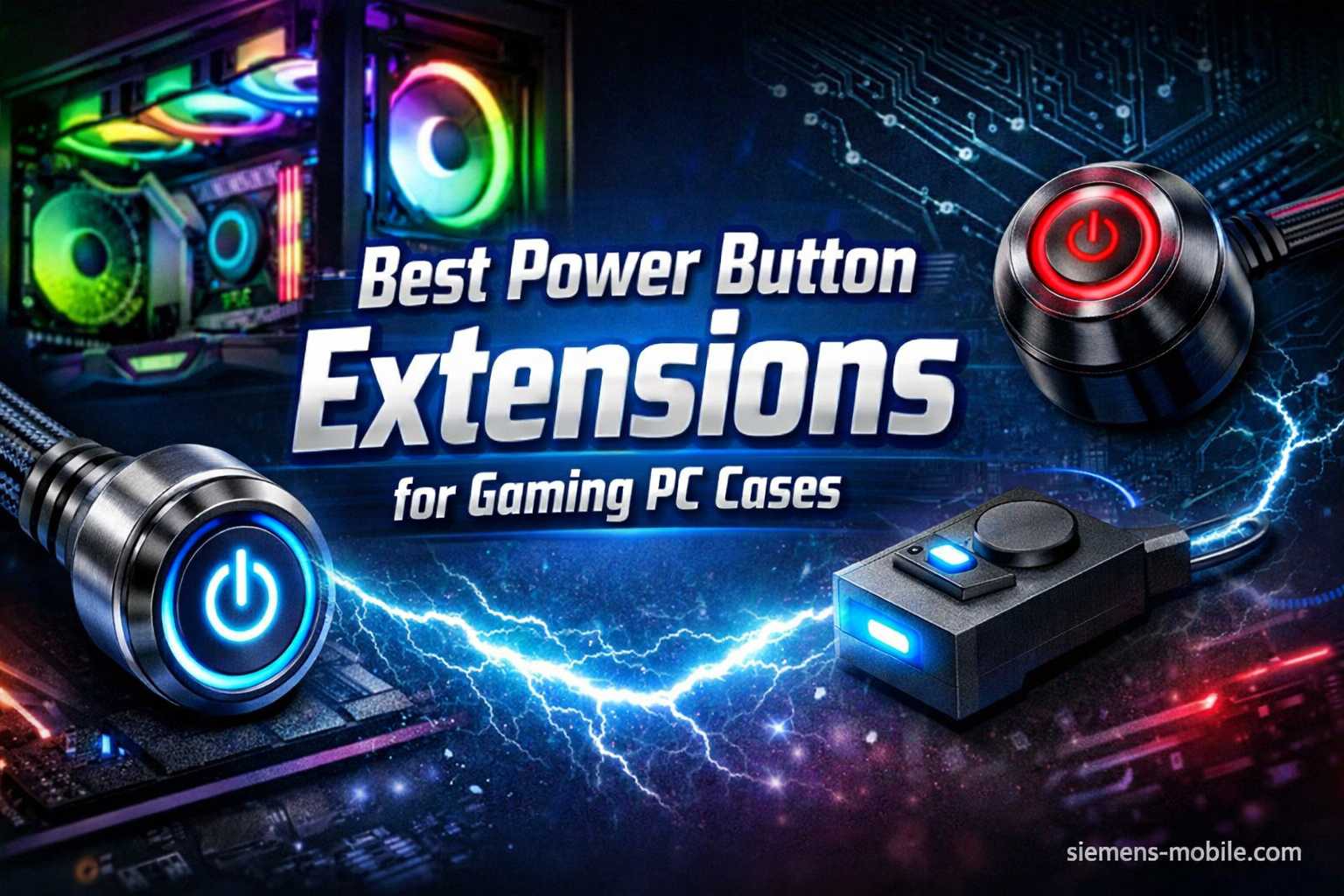 Best Power Button Extensions for Gaming PC Cases