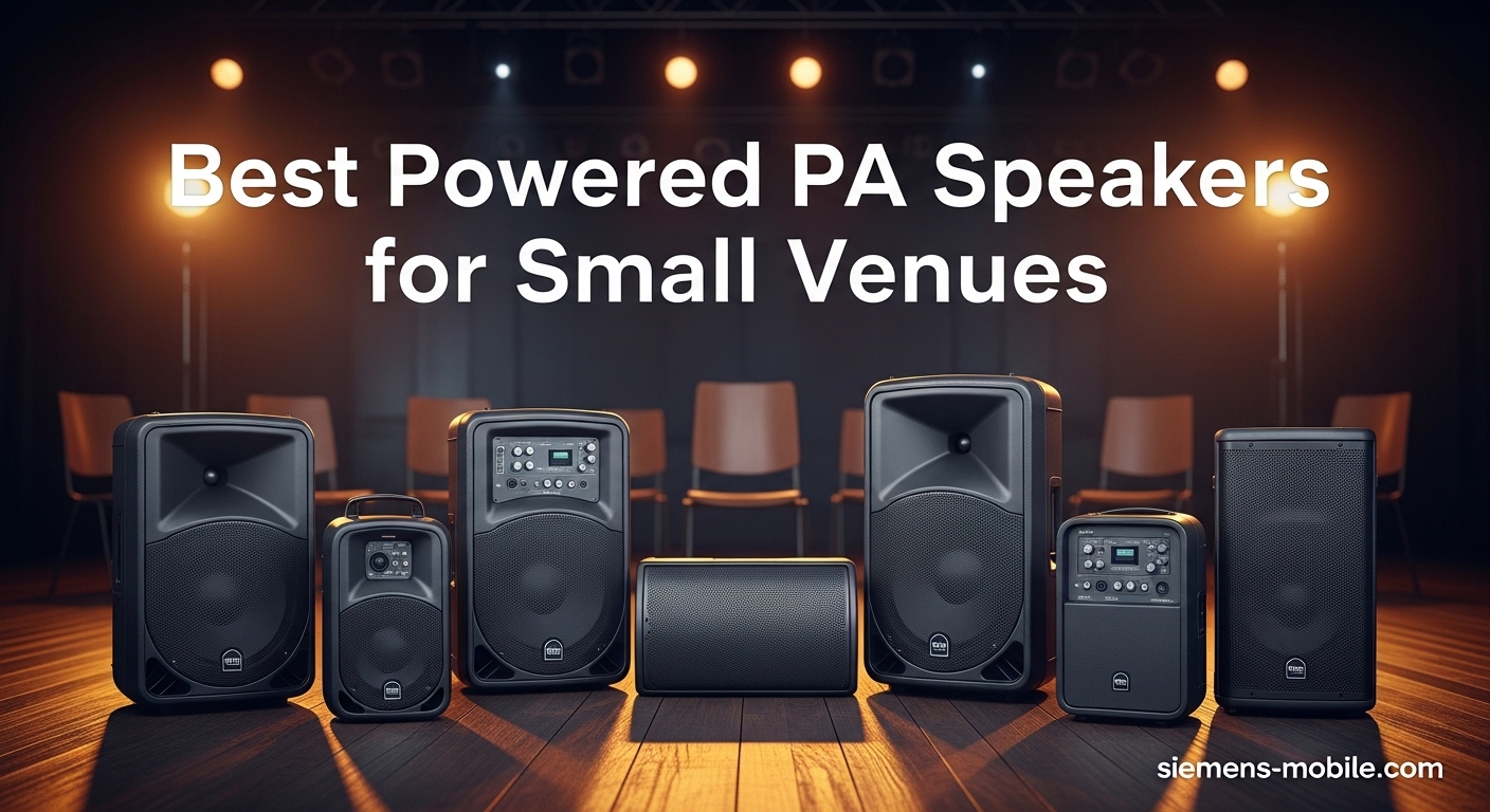 Best Powered PA Speakers for Small Venues