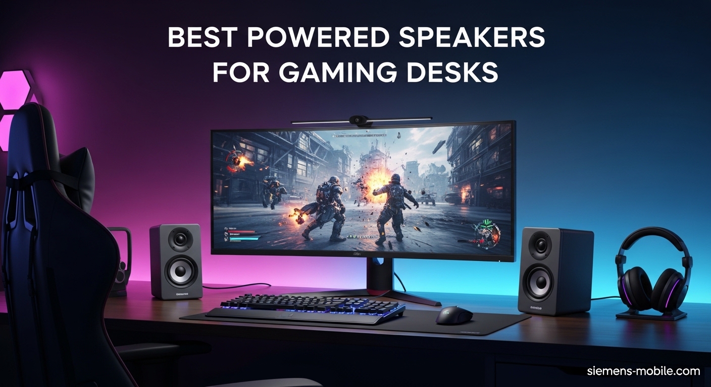 Best Powered Speakers for Gaming Desks