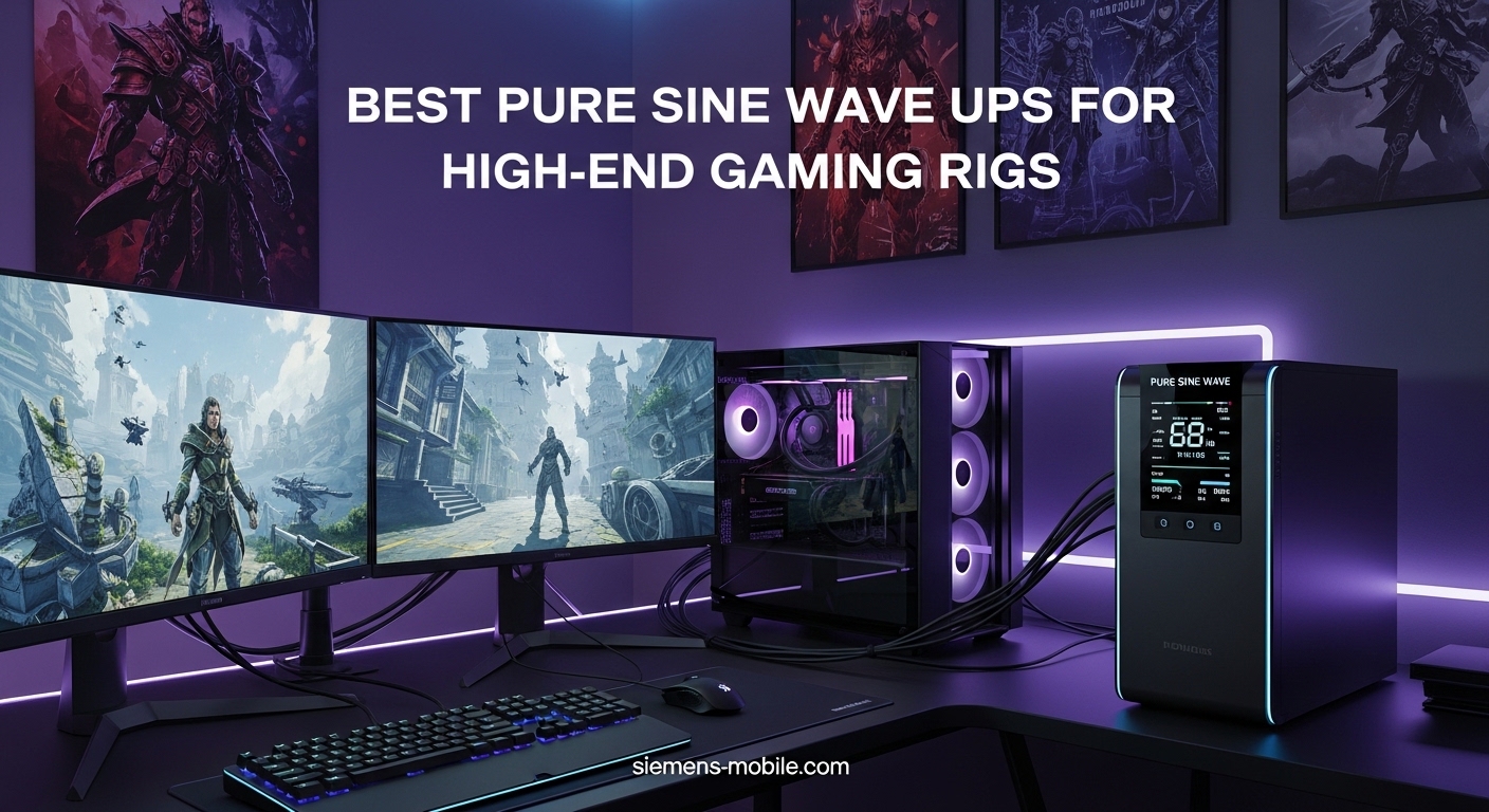 Best Pure Sine Wave UPS for High-End Gaming Rigs