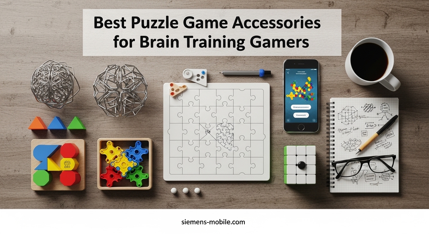 Best Puzzle Game Accessories for Brain Training Gamers