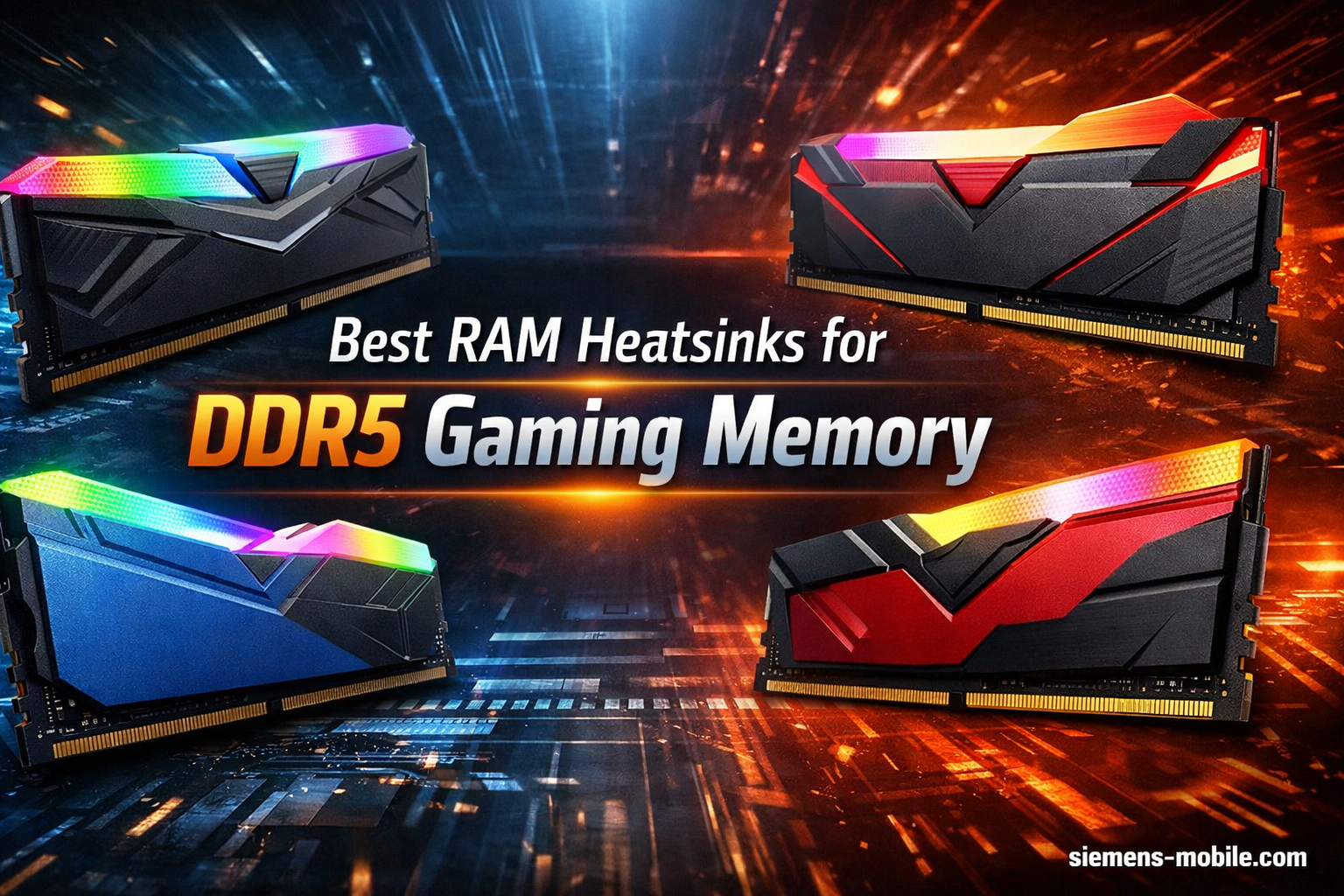 Best RAM Heatsinks for DDR5 Gaming Memory