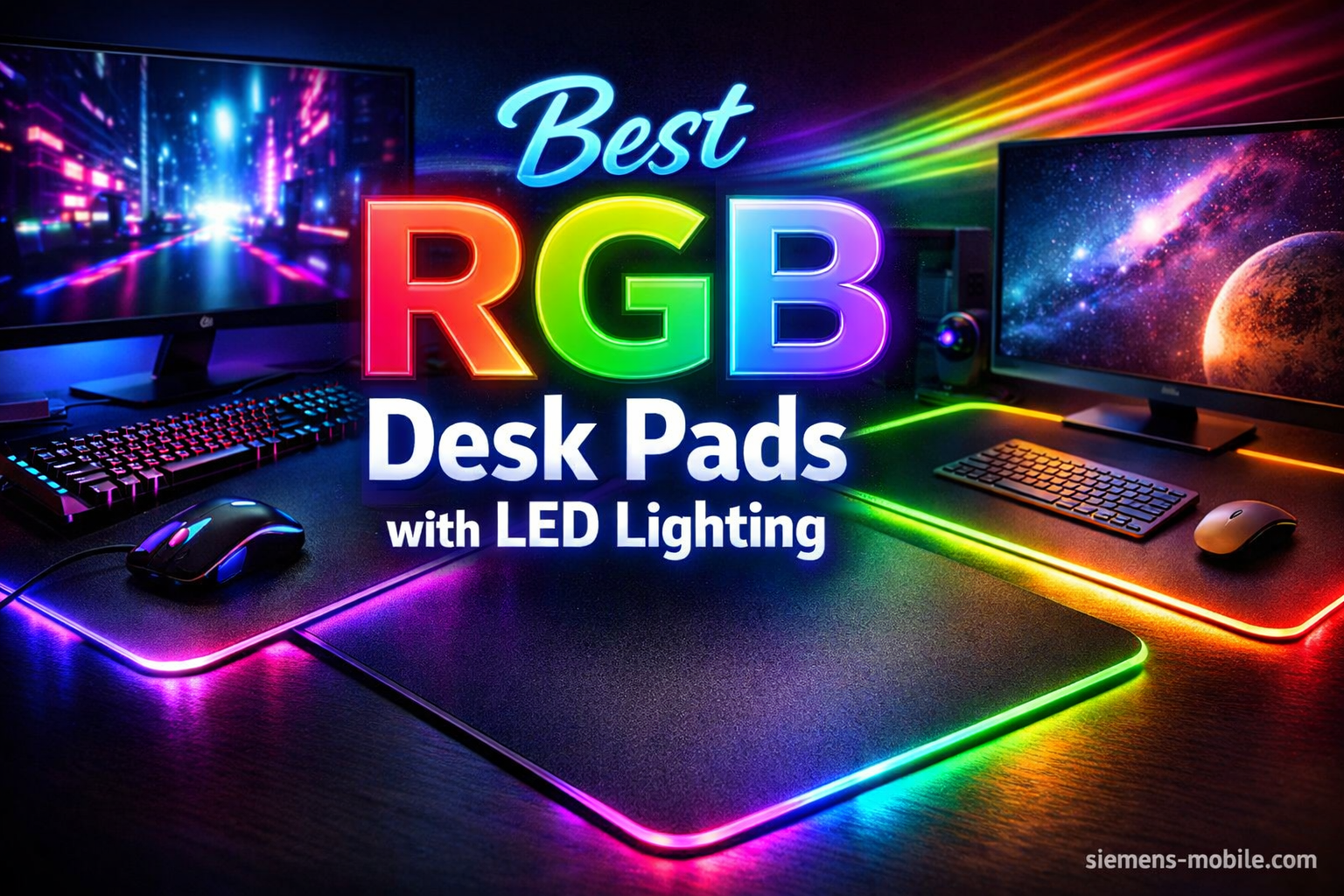 Best RGB Desk Pads with LED Lighting
