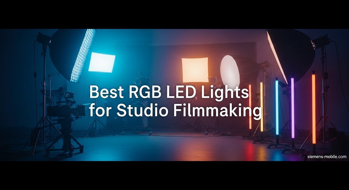 Best RGB LED Lights for Studio Filmmaking