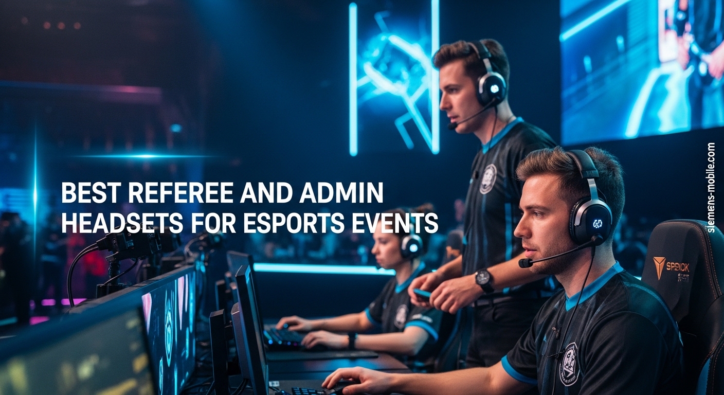 Best Referee and Admin Headsets for Esports Events