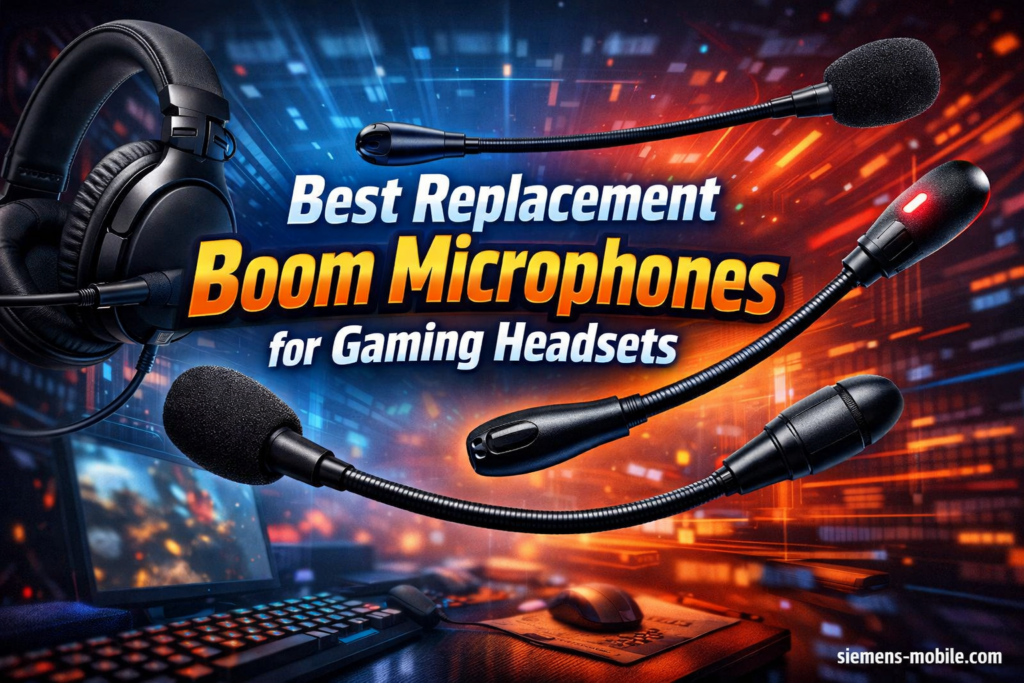 Best Replacement Boom Microphones for Gaming Headsets