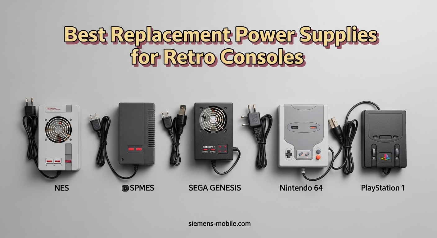 Best Replacement Power Supplies for Retro Consoles