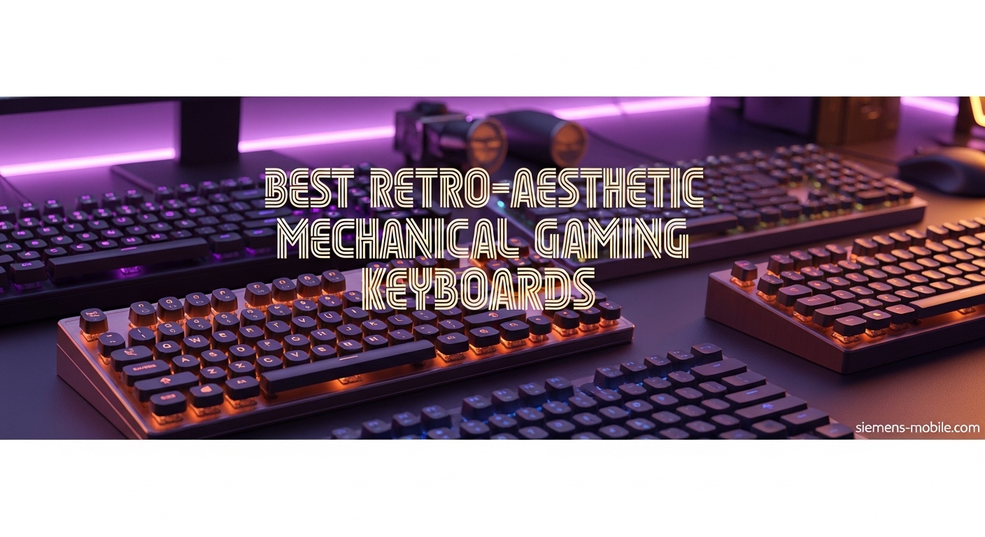 Best Retro-Aesthetic Mechanical Gaming Keyboards