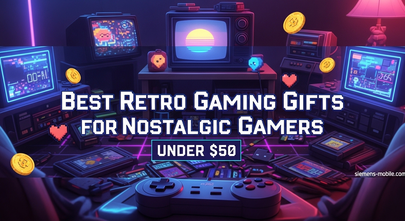 Best Retro Gaming Gifts for Nostalgic Gamers Under $50