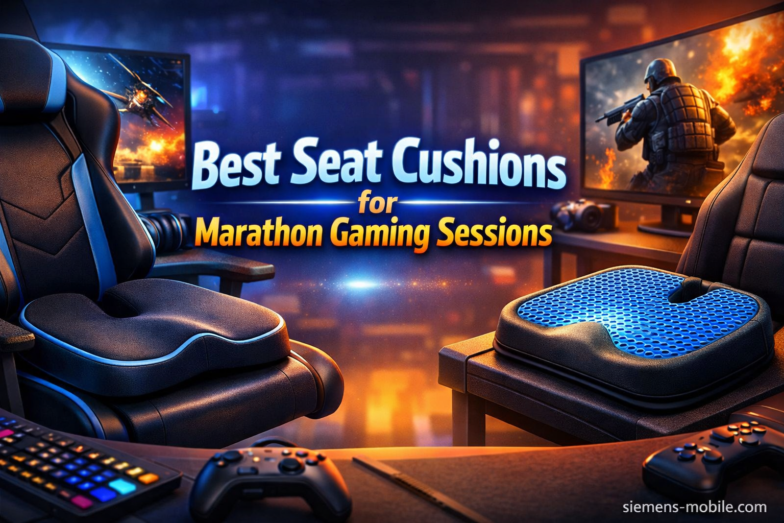 Best Seat Cushions for Marathon Gaming Sessions