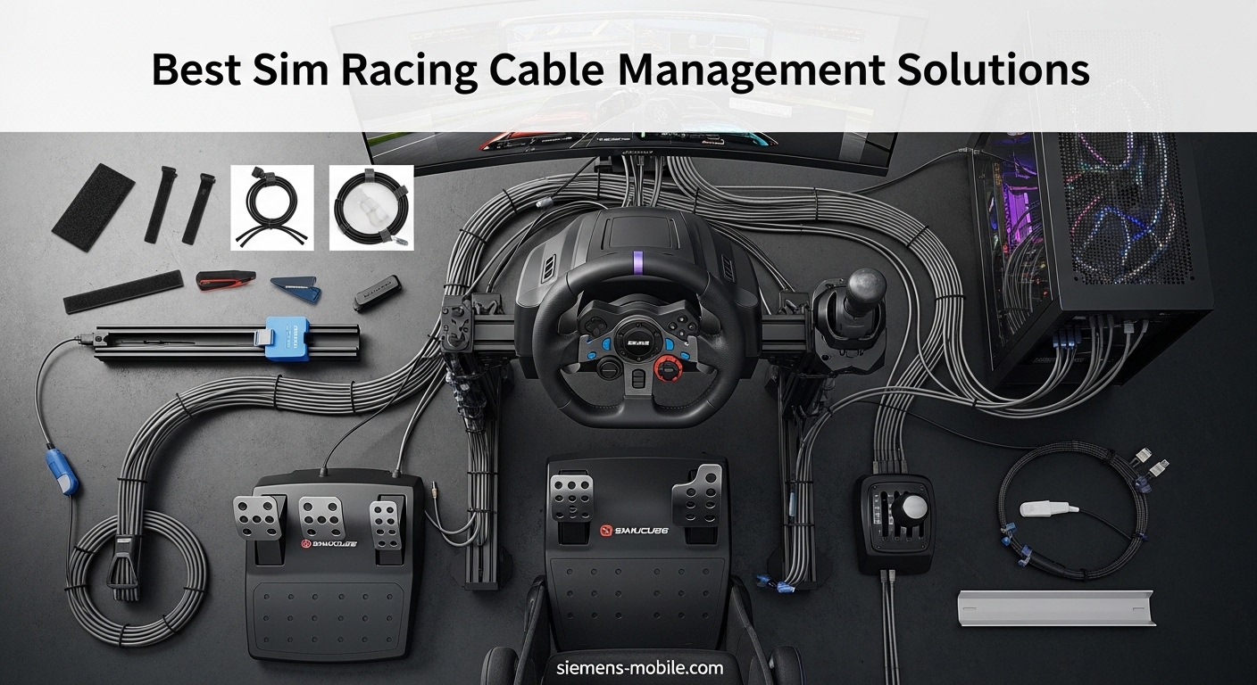 Best Sim Racing Cable Management Solutions