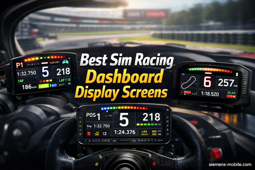 Best Sim Racing Dashboard Display Screens