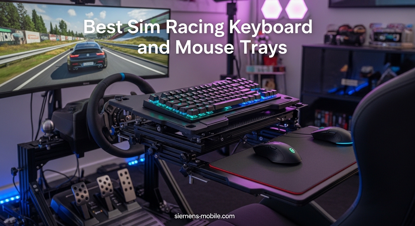 Best Sim Racing Keyboard and Mouse Trays