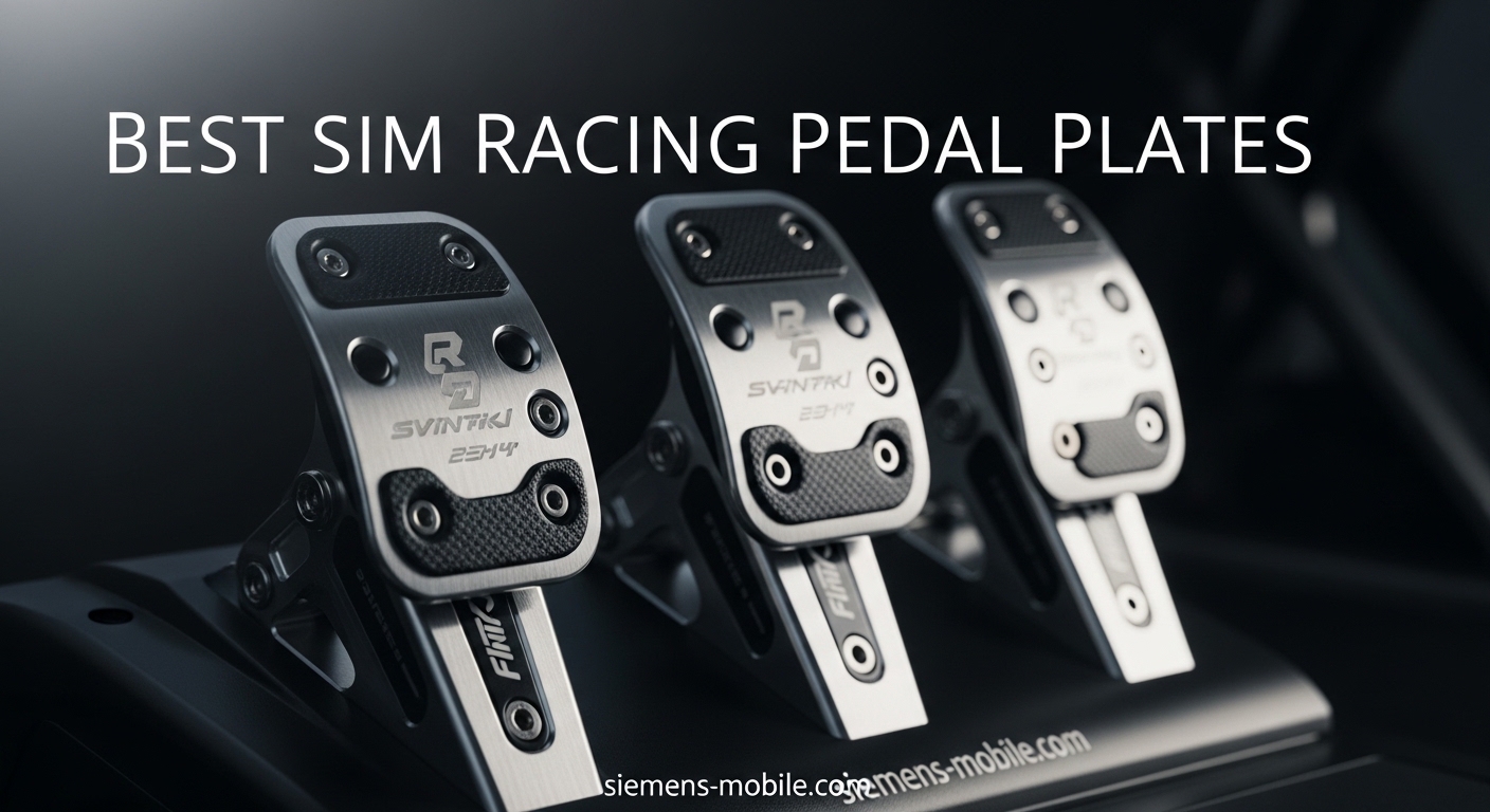 Best Sim Racing Pedal Plates