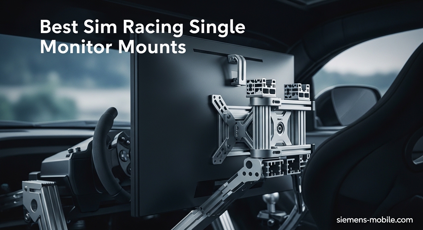 Best Sim Racing Single Monitor Mounts