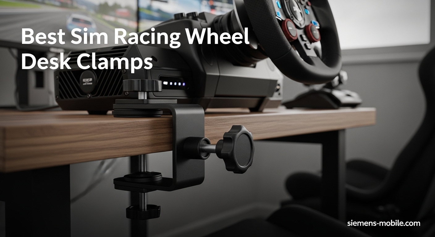 Best Sim Racing Wheel Desk Clamps