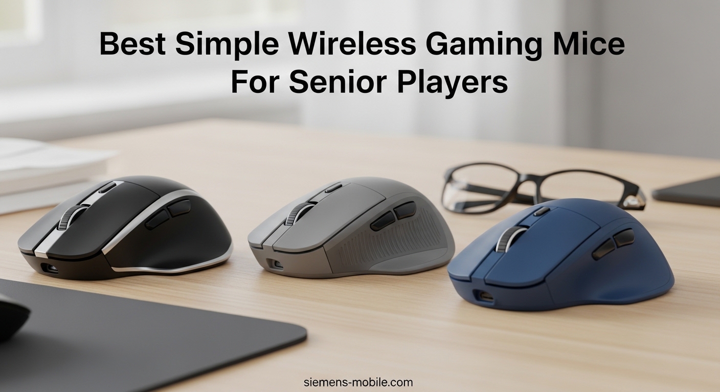 Best Simple Wireless Gaming Mice For Senior Players