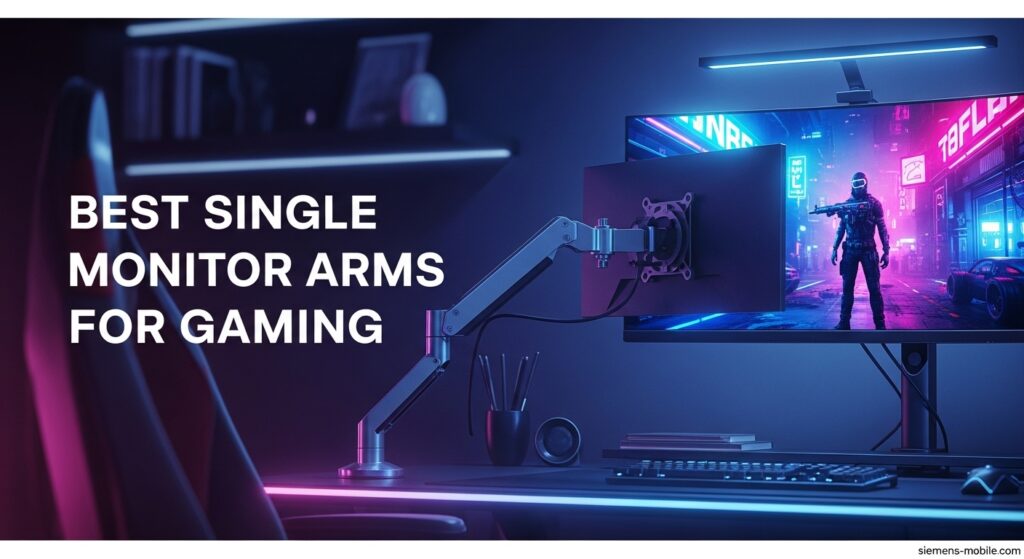 Best Single Monitor Arms for Gaming