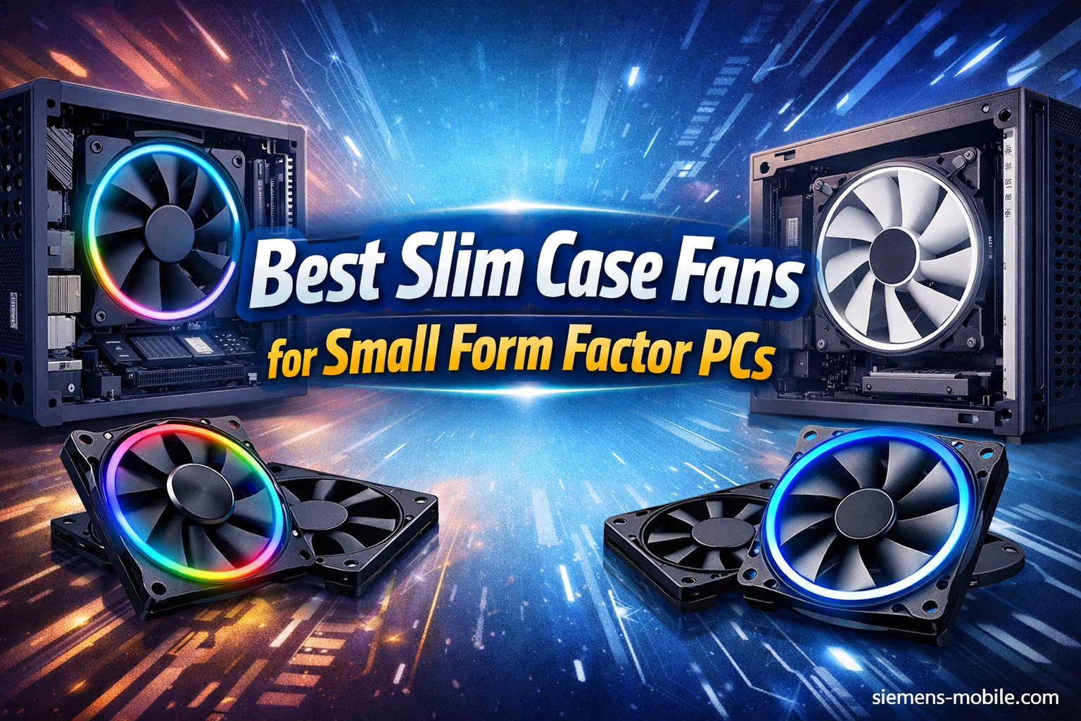 Best Slim Case Fans for Small Form Factor PCs