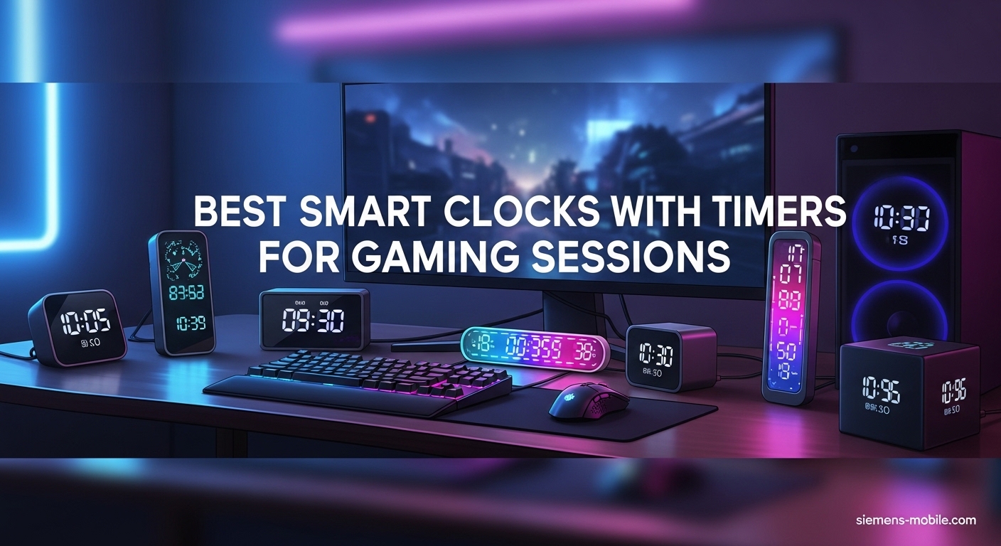 Best Smart Clocks with Timers for Gaming Sessions