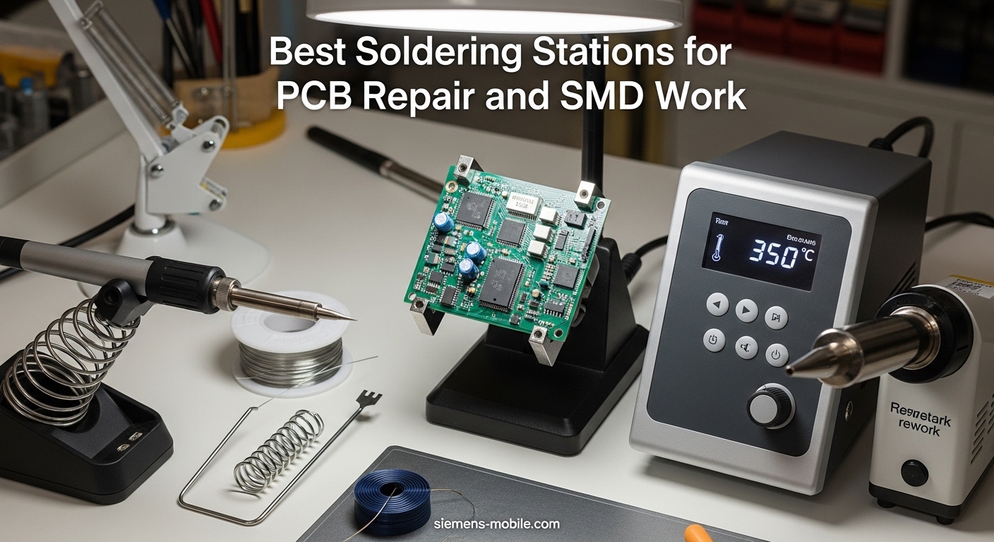 Best Soldering Stations for PCB Repair and SMD Work
