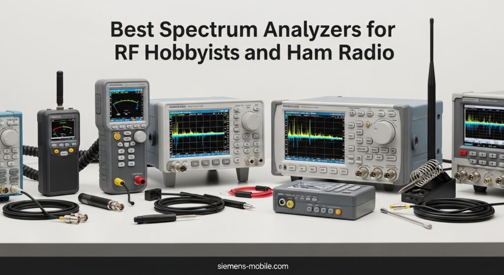 Best Spectrum Analyzers for RF Hobbyists and Ham Radio