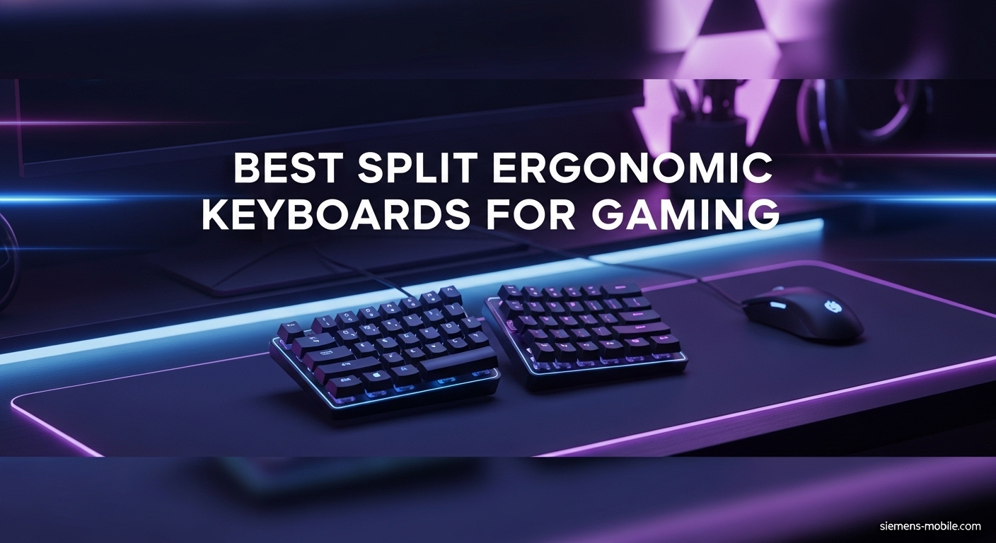 Best Split Ergonomic Keyboards for Gaming