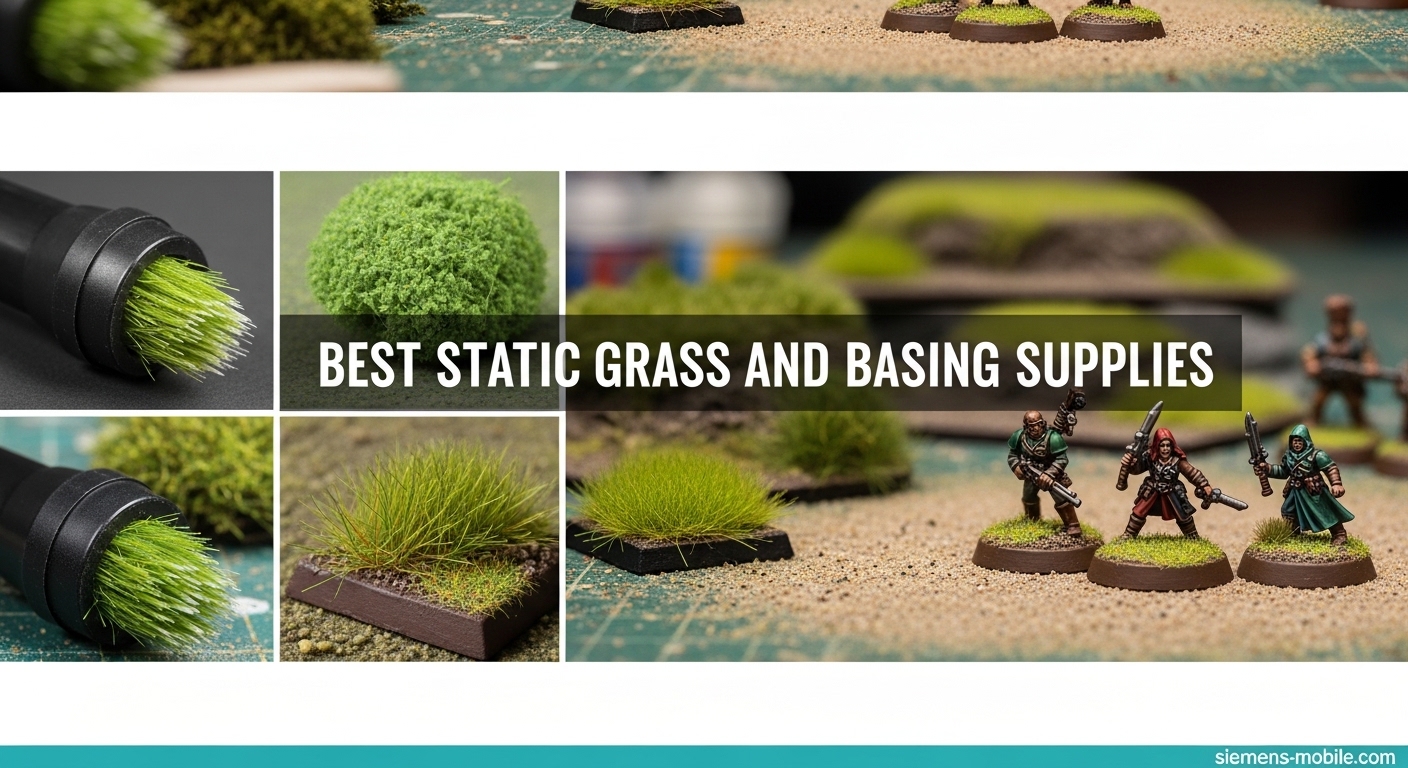 Best Static Grass and Basing Supplies