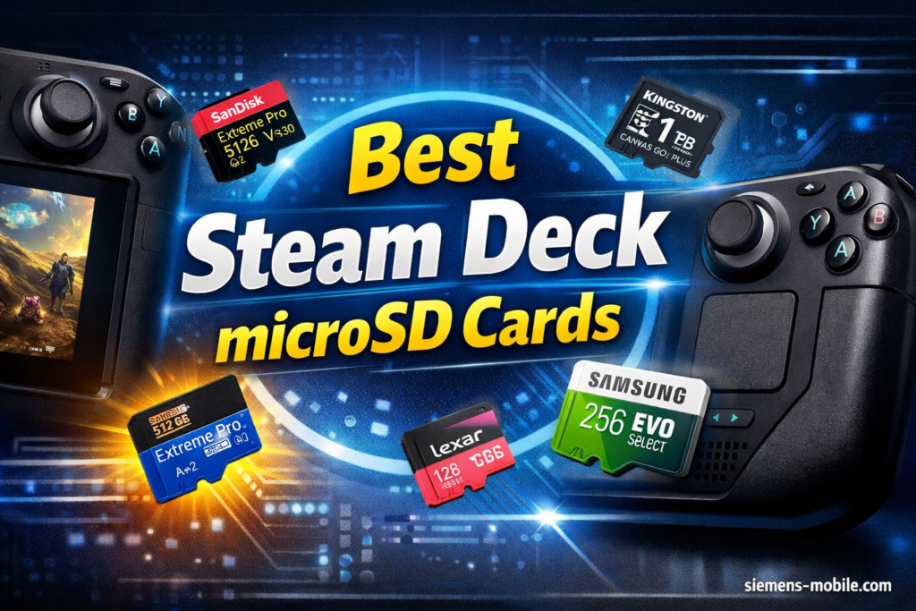 Best Steam Deck microSD Cards