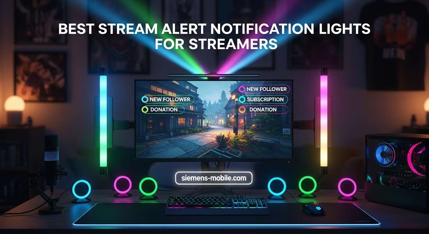 Best Stream Alert Notification Lights for Streamers
