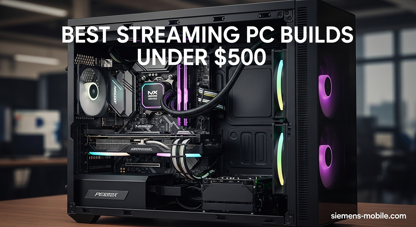 Best Streaming PC Builds Under $500
