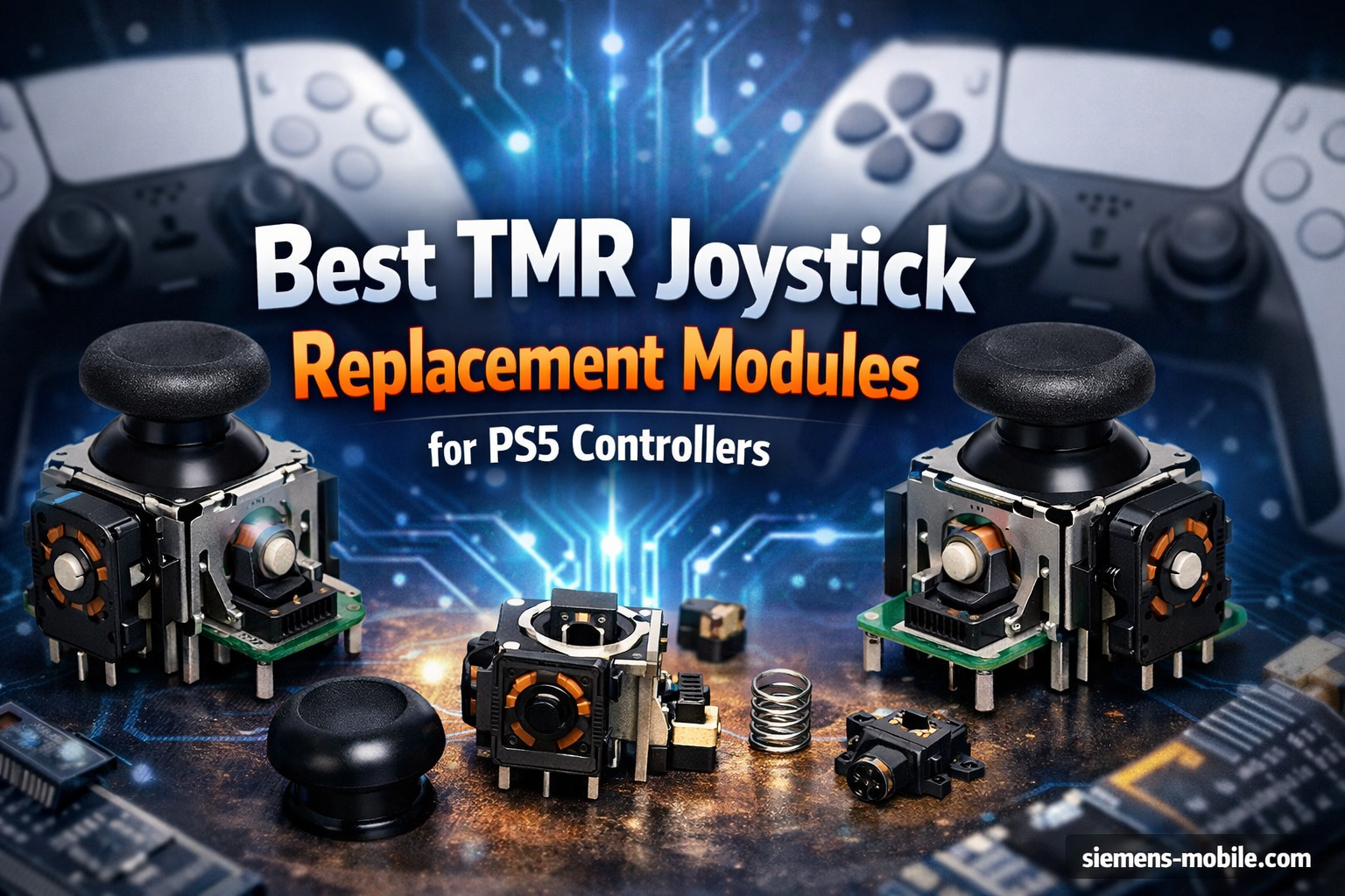 Best TMR Joystick Replacement Modules for PS5 Controllers