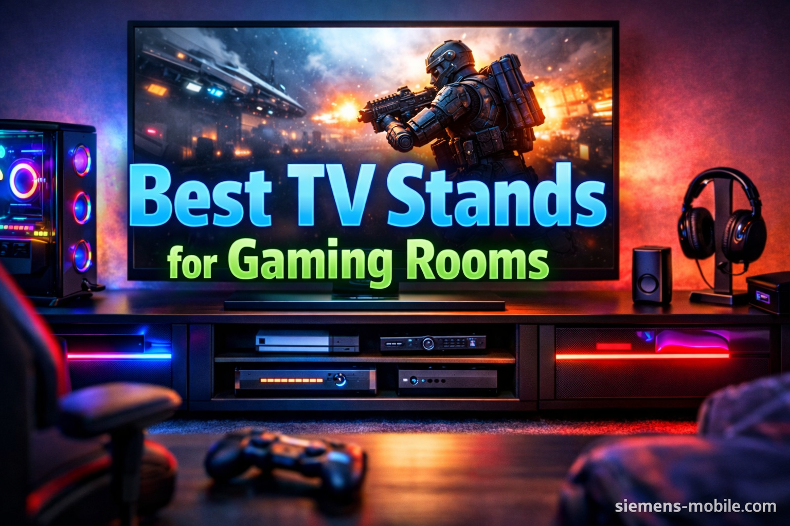 Best TV Stands for Gaming Rooms