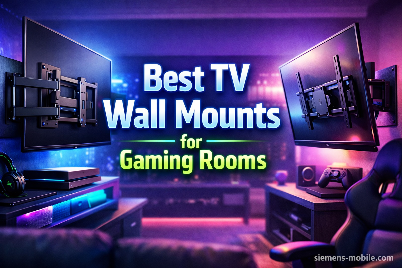 Best TV Wall Mounts for Gaming Rooms