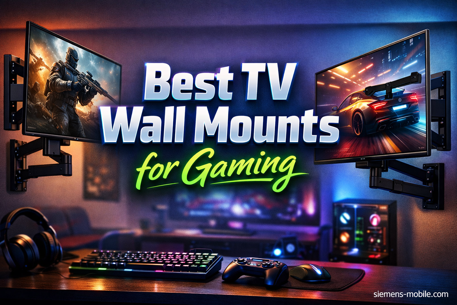 Best TV Wall Mounts for Gaming