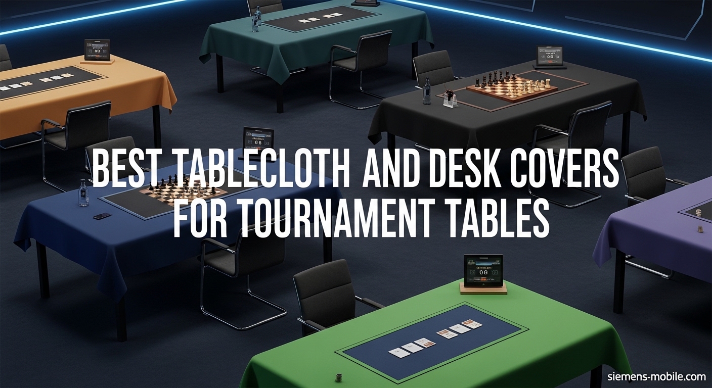 Best Tablecloths and Desk Covers for Tournament Tables