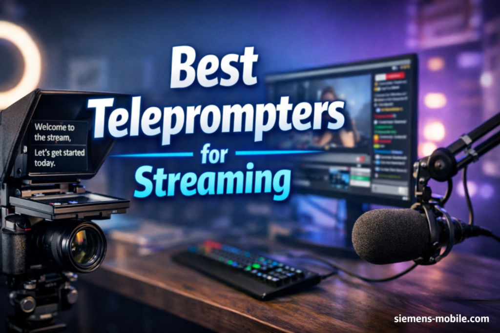 Best Teleprompters for Streaming