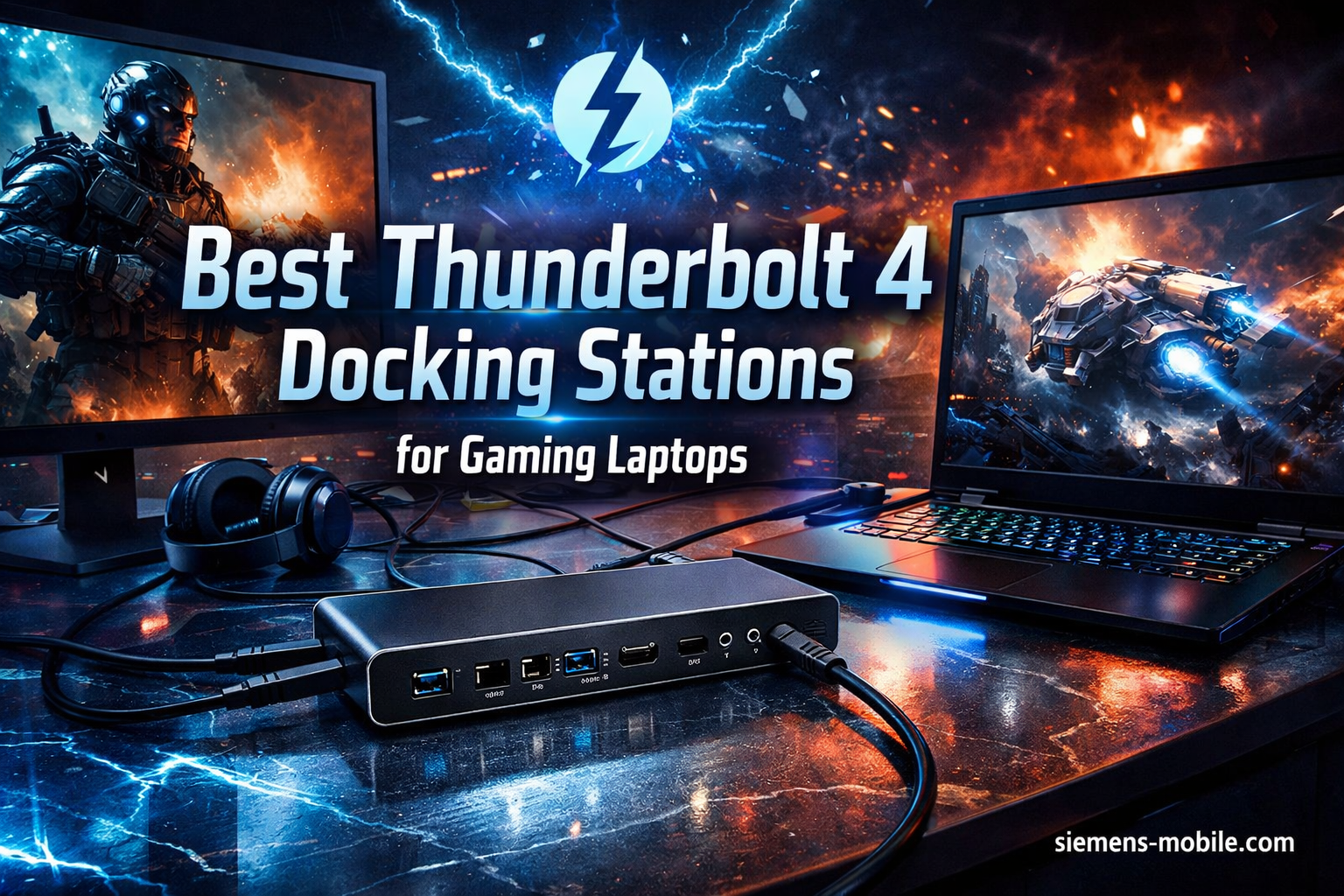 Best Thunderbolt 4 Docking Stations for Gaming Laptops