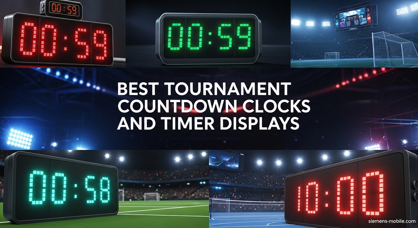 Best Tournament Countdown Clocks and Timer Displays