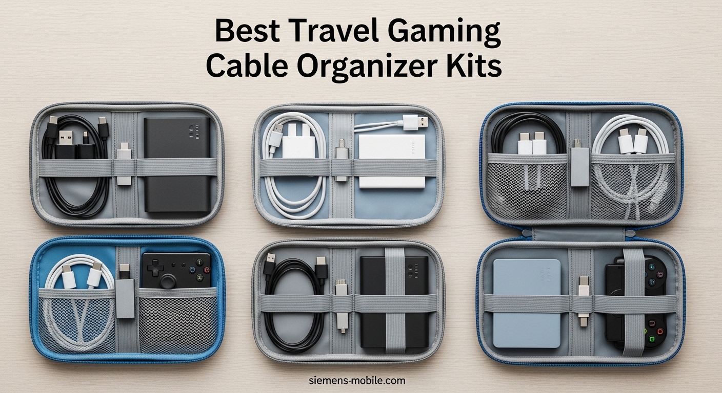 Best Travel Gaming Cable Organizer Kits