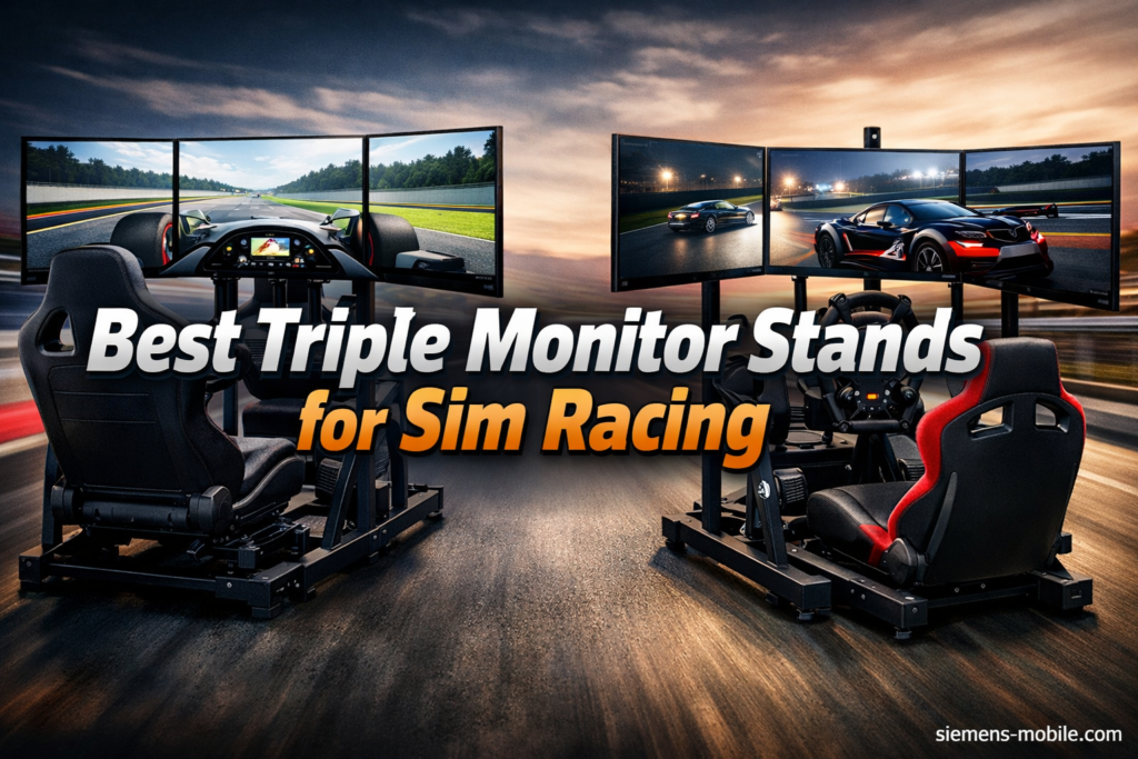 Best Triple Monitor Stands for Sim Racing