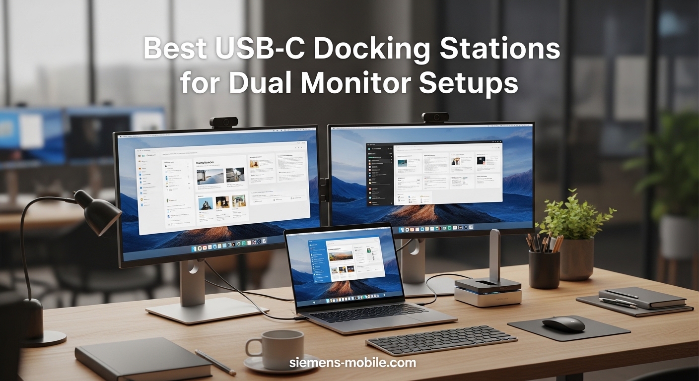 Best USB-C Docking Stations for Dual Monitor Setups