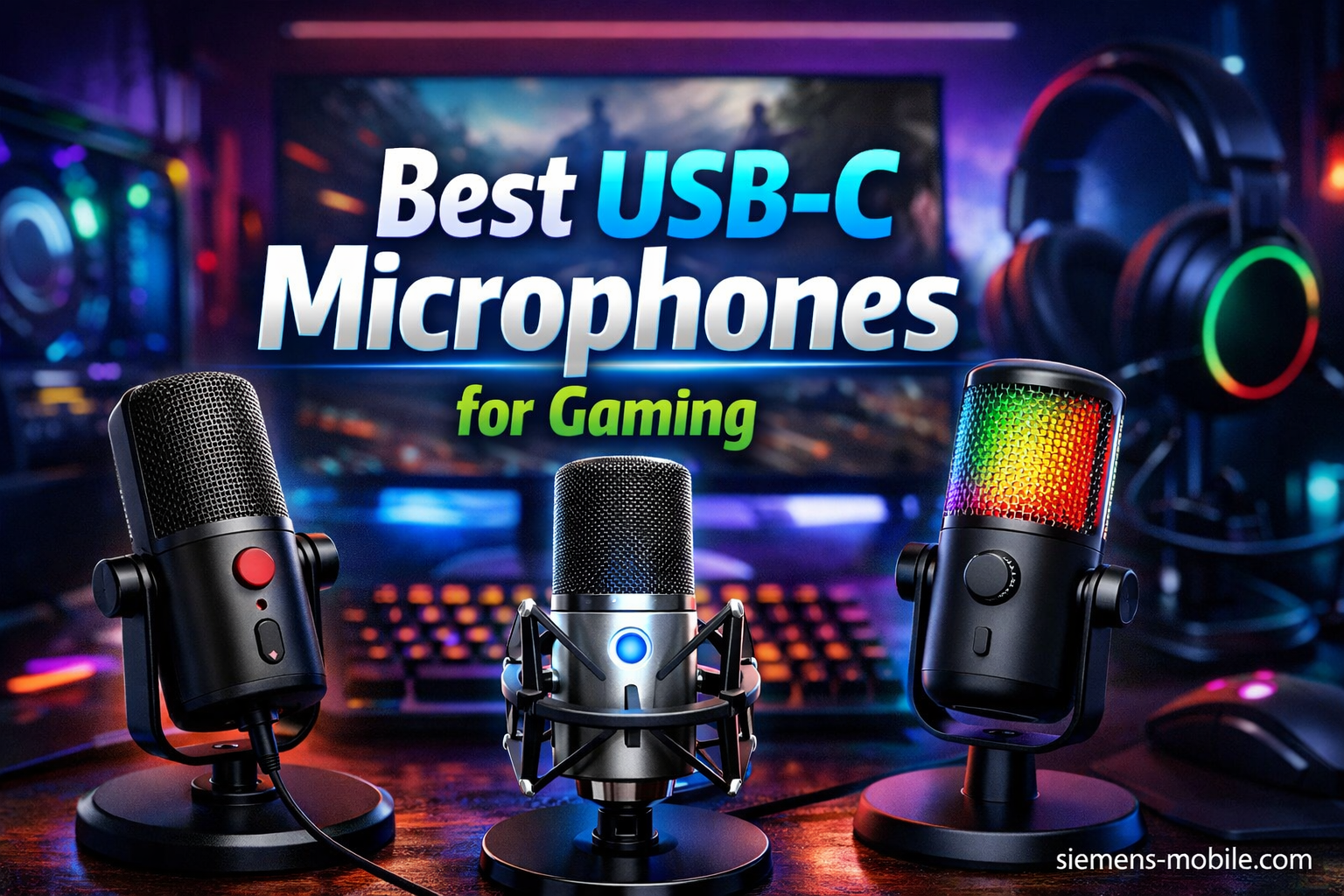 Best USB-C Microphones for Gaming