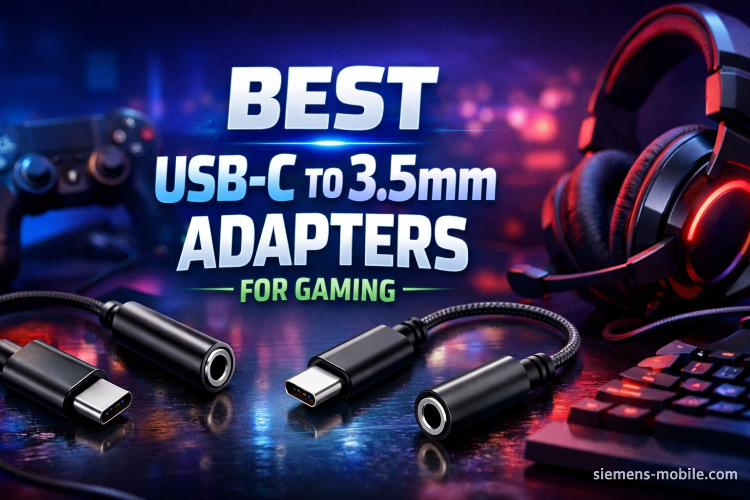 Best USB-C to 3.5mm Adapters for Gaming