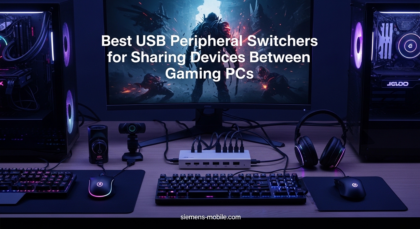 Best USB Peripheral Switchers for Sharing Devices Between Gaming PCs