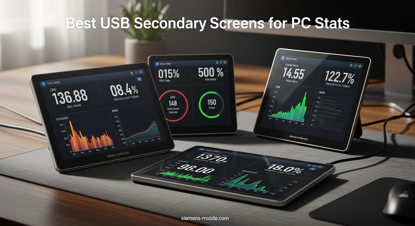 Best USB Secondary Screens for PC Stats