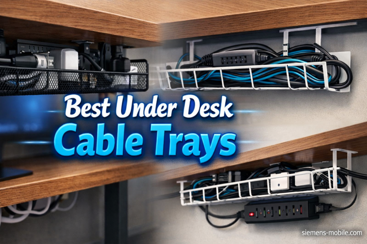 Best Under Desk Cable Trays