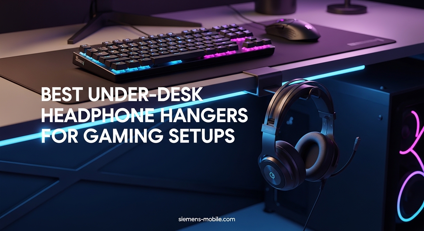 Best Under-Desk Headphone Hangers for Gaming Setups