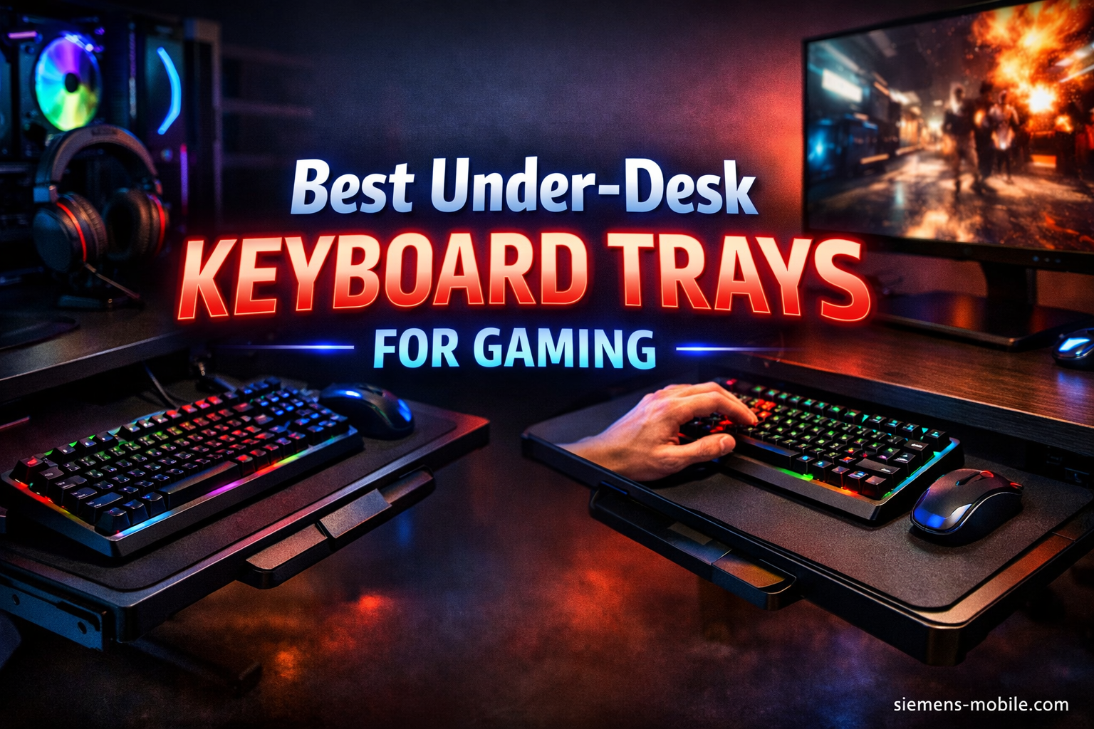 Best Under-Desk Keyboard Trays for Gaming