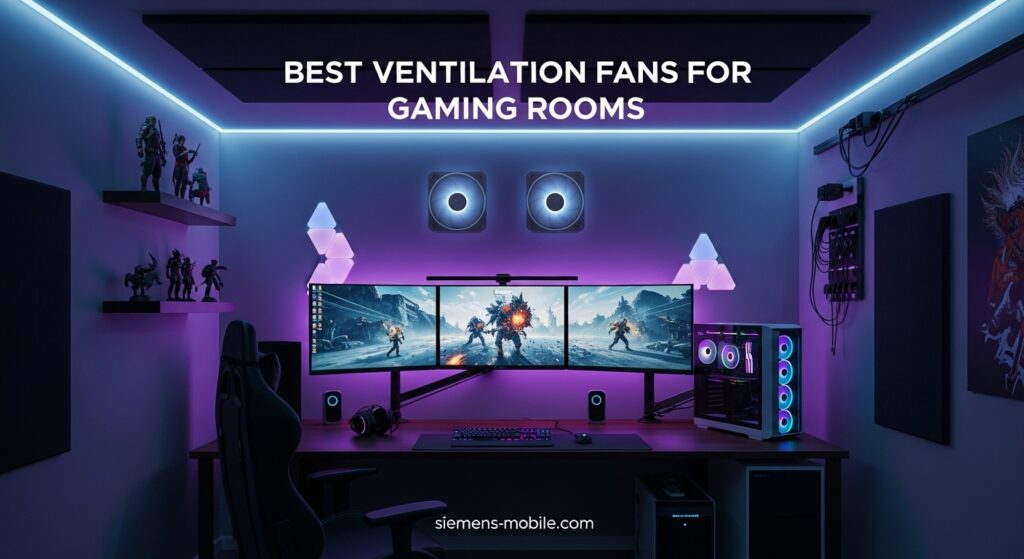 Best Ventilation Fans for Gaming Rooms